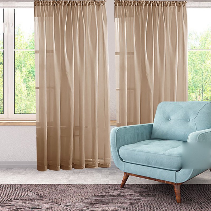 Blackout Thermal Insulated Curtain for Bedroom & Living Room - Light Blocking Noise Reducing Drapes