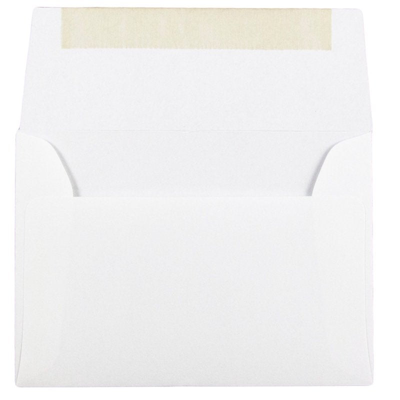 A7 Invitation Envelopes - White 5.25 x 7.25 Inches, Pack of 25