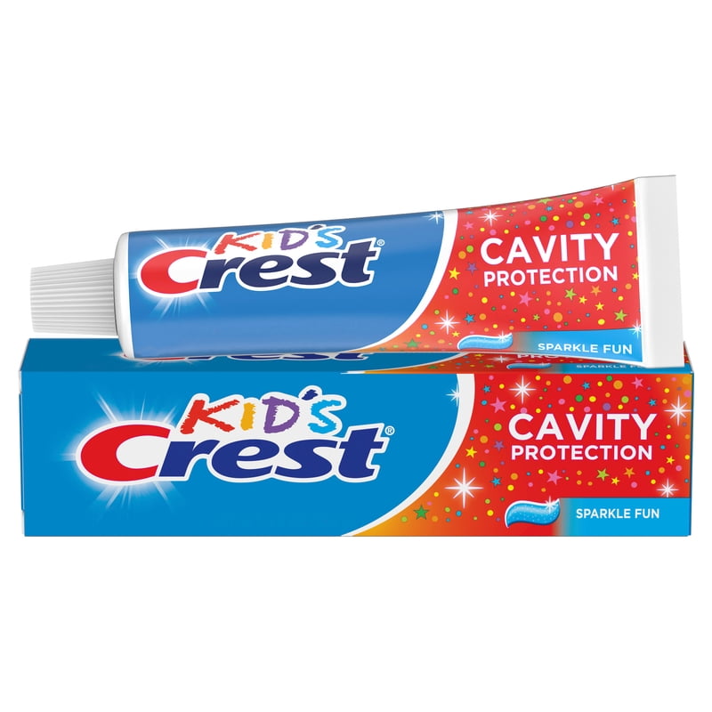 Kids Cavity Protection Toothpaste with Fun Sparkle Flavor – 4.6 oz, Pack of 12