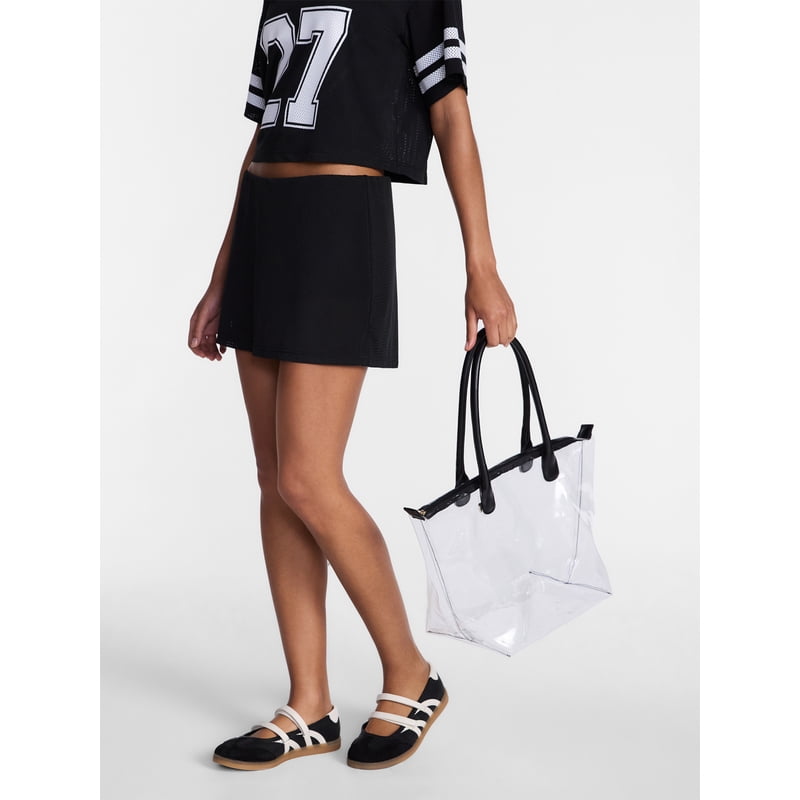Clear Tote Bag for Women - Stadium-Friendly Game Day Design