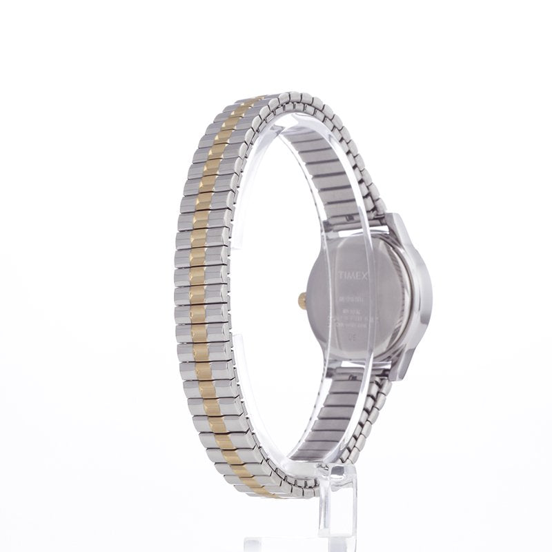 Women's Dress Watch with Two-Tone/MOP Dial 25mm Brass Case, Expansion Band