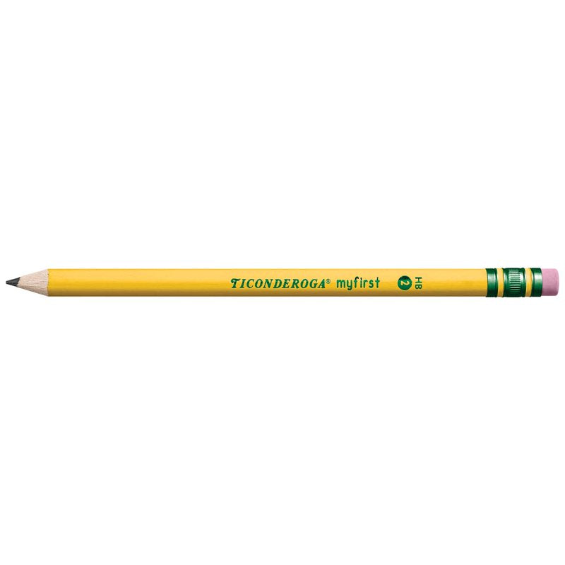 My First No 2 Pencil with Eraser, Pre-Sharpened, 12 Ct