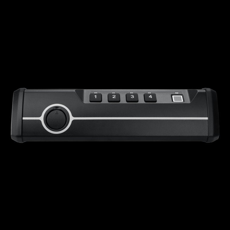Portable Security Safe with Biometric & Electronic Lock - Compact & TSA Compliant