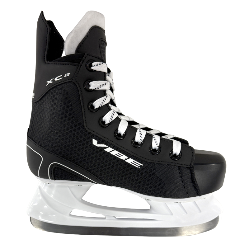 Youth Ice Hockey Skates with Reinforced Boot & Stainless Steel Blades - Size Variety