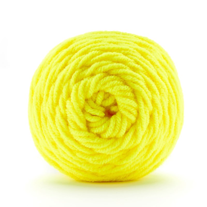 Neon Yarn Bulk Pack for Knitting Crochet Weaving Arts & Crafts - 12 Colors