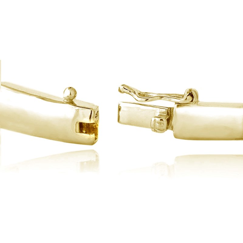 50 Carat Diamond Gold Tone Bangle Bracelet for Women
