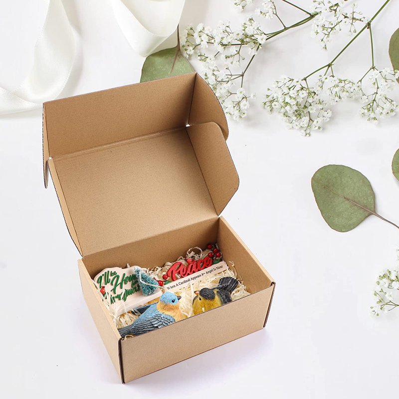25 Pack Small Shipping Boxes 9x6x4 Inches Corrugated Cardboard Mailers