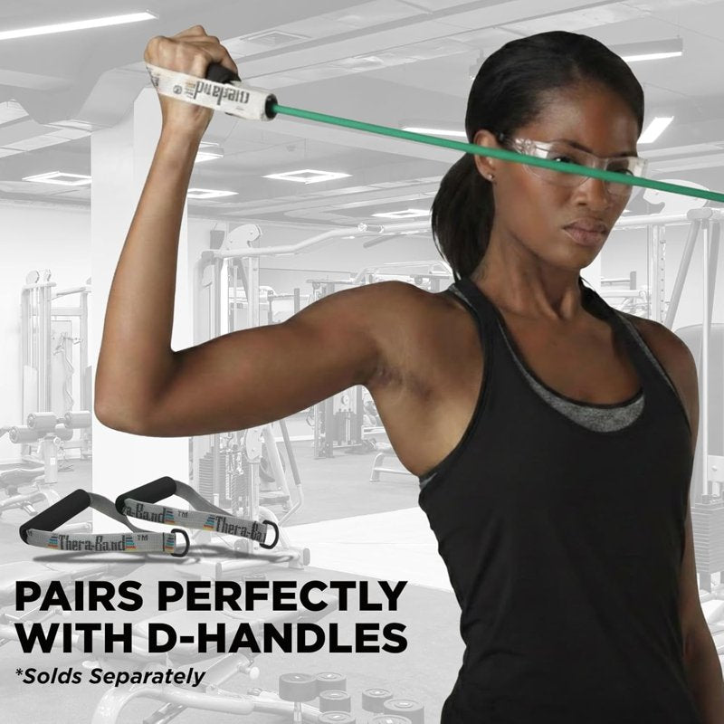 Resistance Tubes Set for Fitness & Physical Therapy - Beginner Color-Coded Bands
