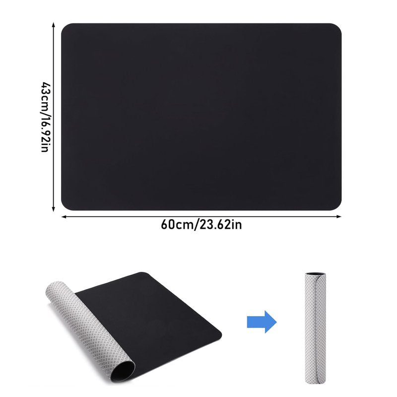 No-Slip Floor Protection Mat for Under Desk Elliptical - Noise & Vibration Reduction