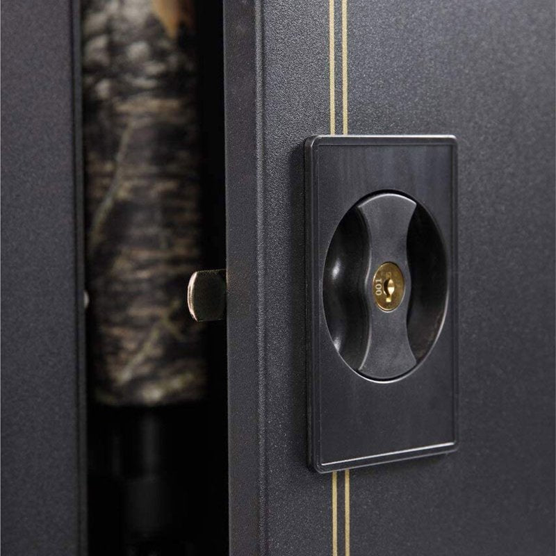 5 Gun Safe Cabinet Black - Secure Storage for Rifles and Pistols