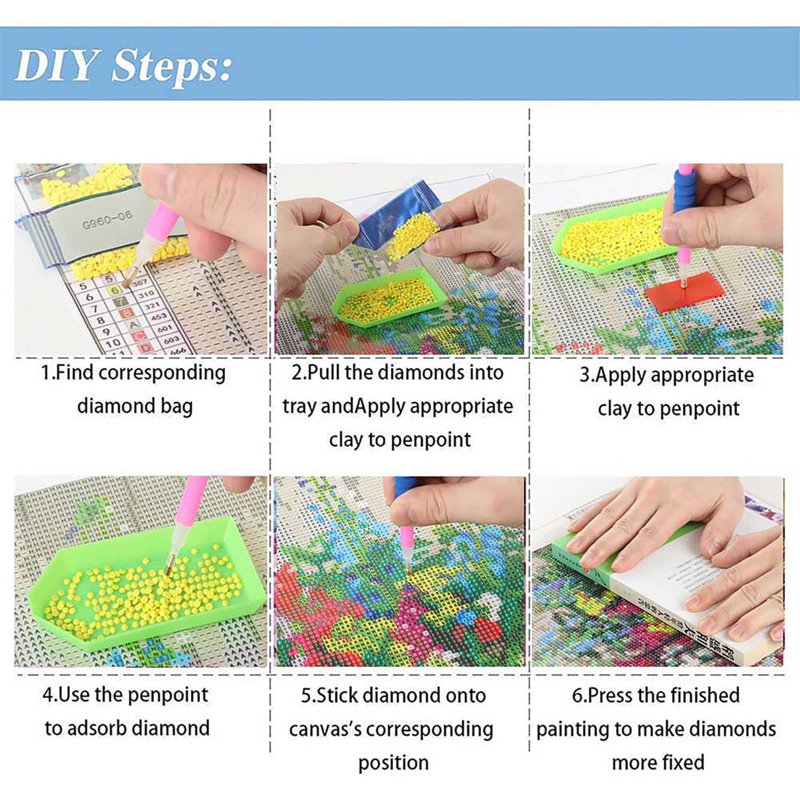 DIY 5D Gnome Diamond Painting Kit for Adults, Round Drill Wall Art, 11.8x11.8 Inch