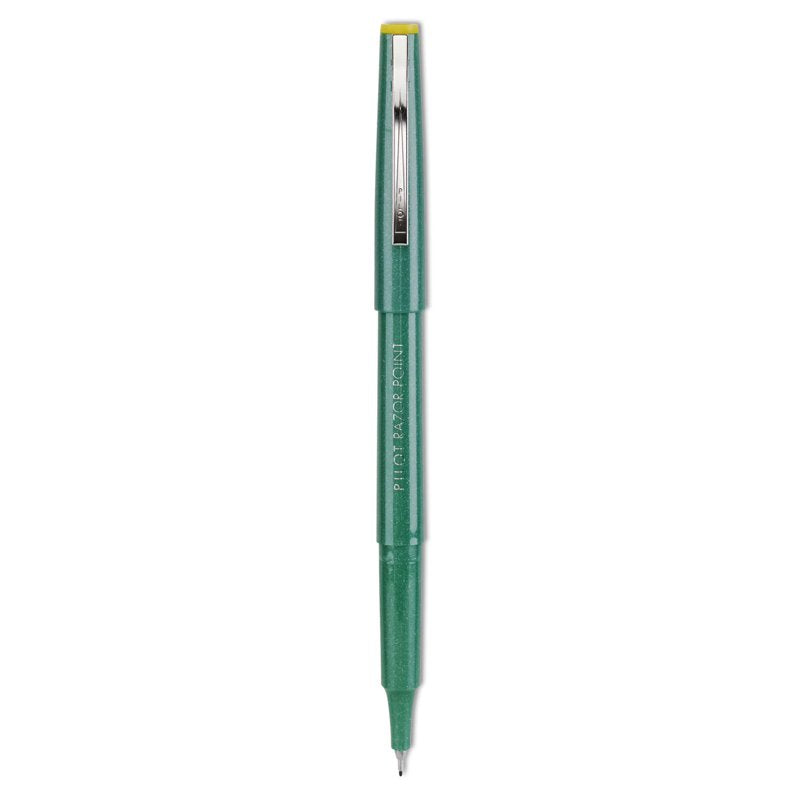 Pilot Razor Point Marker Pens - Ultra-Fine Tip, 1 Dozen for Precise Writing