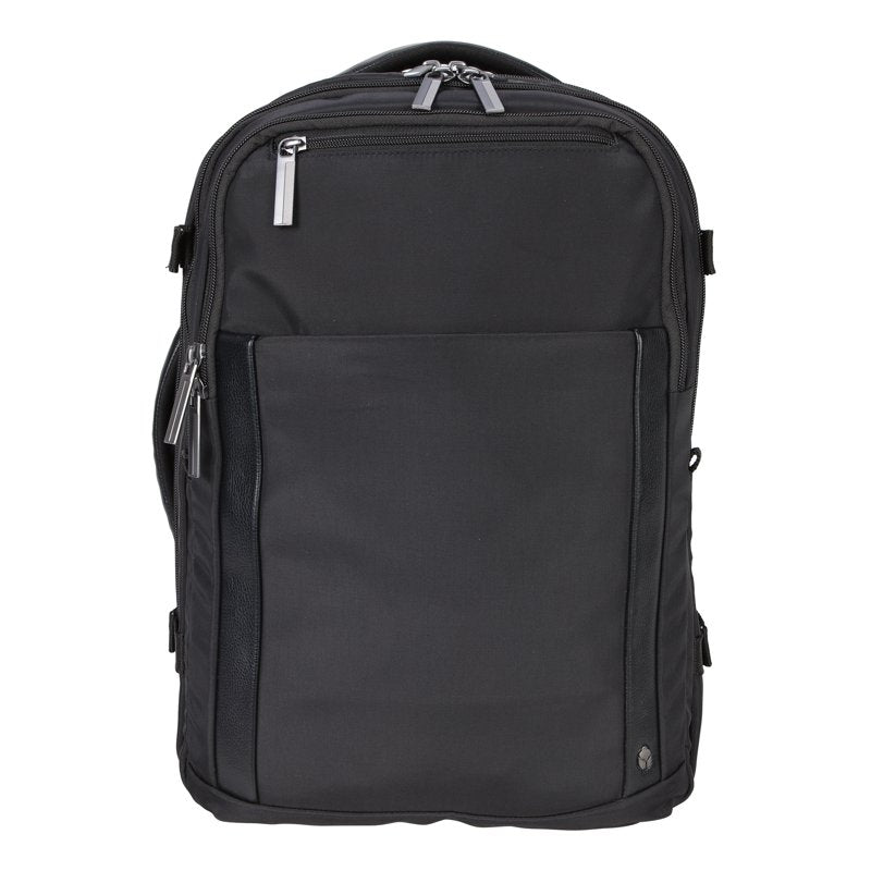 Recycled Nylon Travel Backpack with Laptop Sleeve - 18 Inch, Multiple Colors