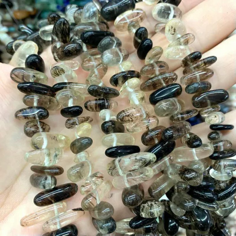 Natural Stone Agate Beads for Jewelry Making - Irregular Round Loose Beads