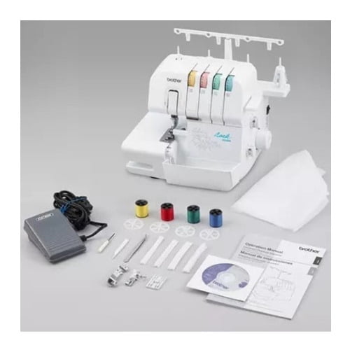 Serger Sewing Machine 3/4 Thread with Differential Feed for Professional Finish