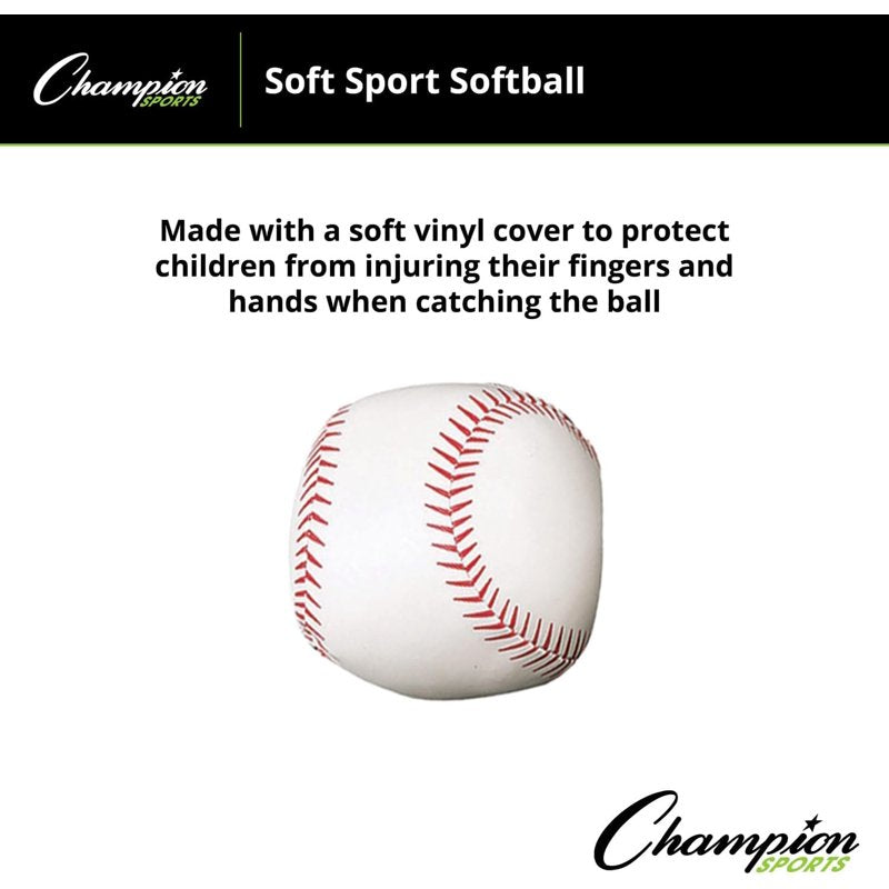 Soft Foam Sport Balls for Indoor Play and Light Tossing - Safe & Versatile