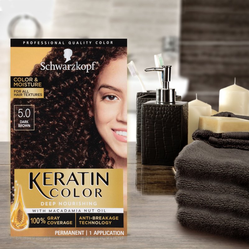 Permanent Hair Color Cream with Moisture & Keratin – Multiple Shades