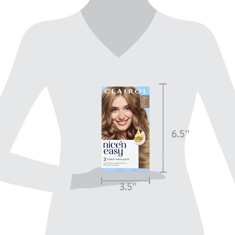 Permanent Hair Color Cream - Multiple Shades, 8 Week Coverage, Salon-Quality