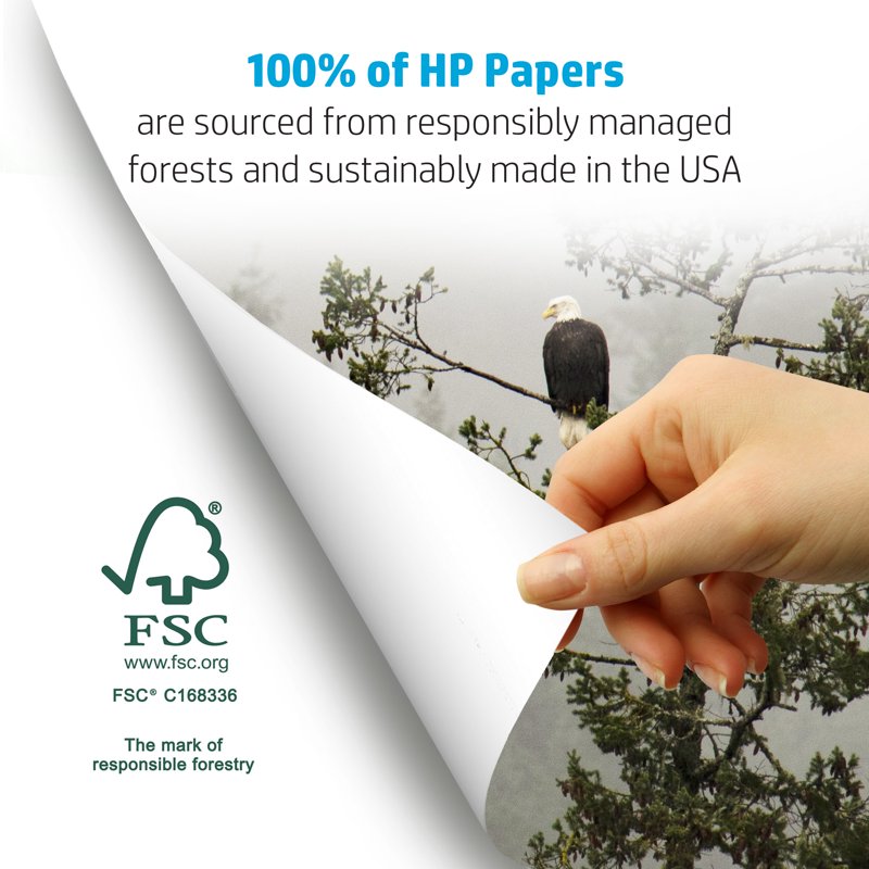 HP 20lb Printer Paper, 8.5x11 Inches, 8 Reams, 4,000 Sheets for Office & Home Use