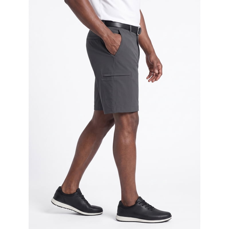 Men's Cargo Golf Shorts - Moisture-Wicking, Sun Protection, Stretch Fit