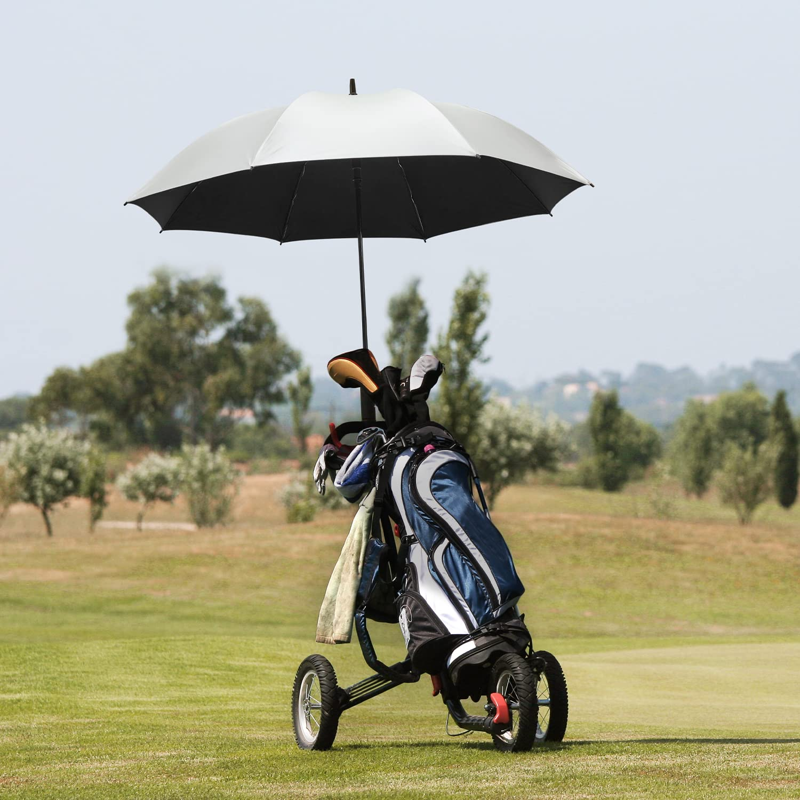 Large Windproof UV Protection Golf Umbrella with Automatic Open, 54/62 Inch