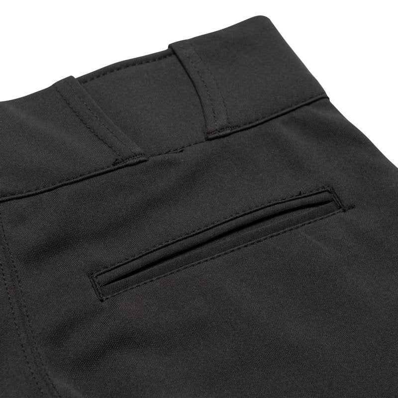 Softball Pants with Tapered Leg and Reinforced Knees - Low-Rise, Pro-Weight Polyester