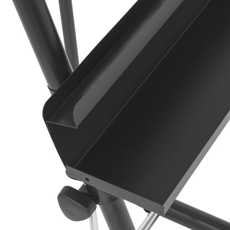 Artist Painting Easel with Adjustable Tilt and Storage Tray - Black, 87.75 Inch