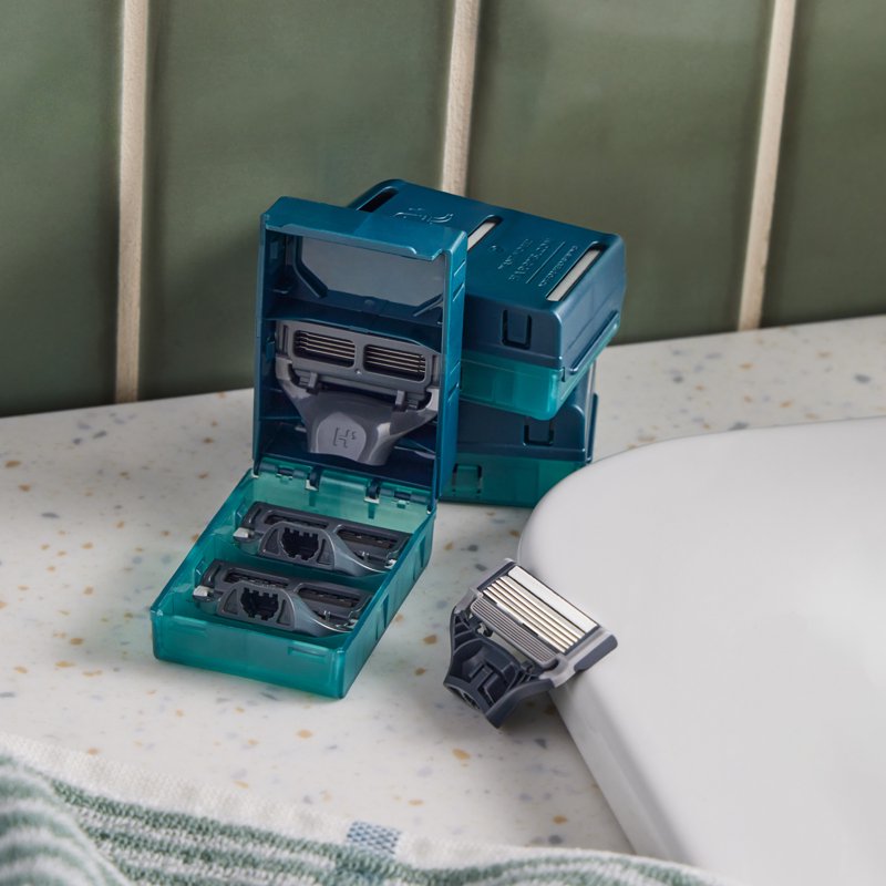 Harry's Men's 5-Blade Razor Cartridges - Pack of 12 Refill Blades
