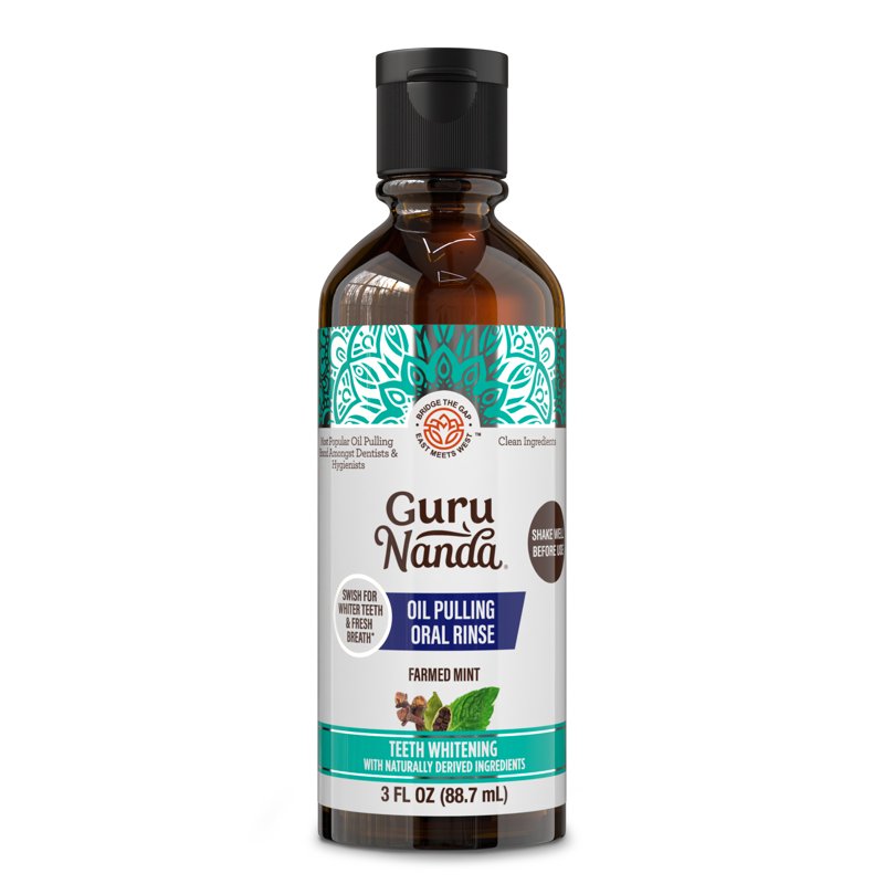 Multipack Mint Oil Pulling Mouthwash - Travel Size, Alcohol-Free & Fluoride-Free