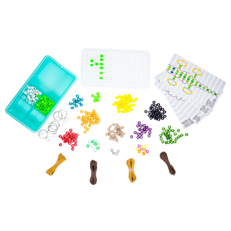 DIY Bead Pets Craft Kit for Kids - Make 10 Animal Charms & Accessories