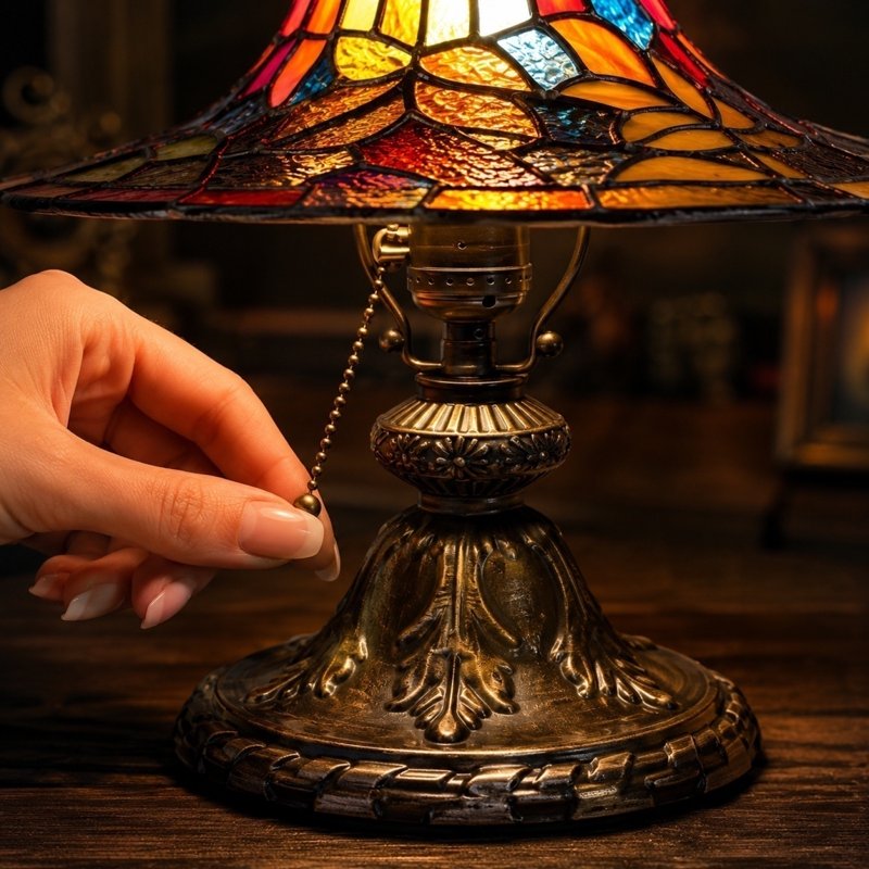 Halloween Witch Hat Lamp LED Night Light - Gothic Indoor Decor for Shelf Mantel Table
