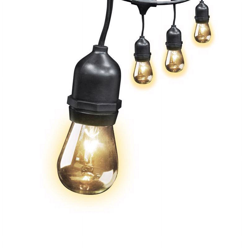 20 ft. Incandescent String Light Set with Clear Bulbs - Indoor & Holiday Decor