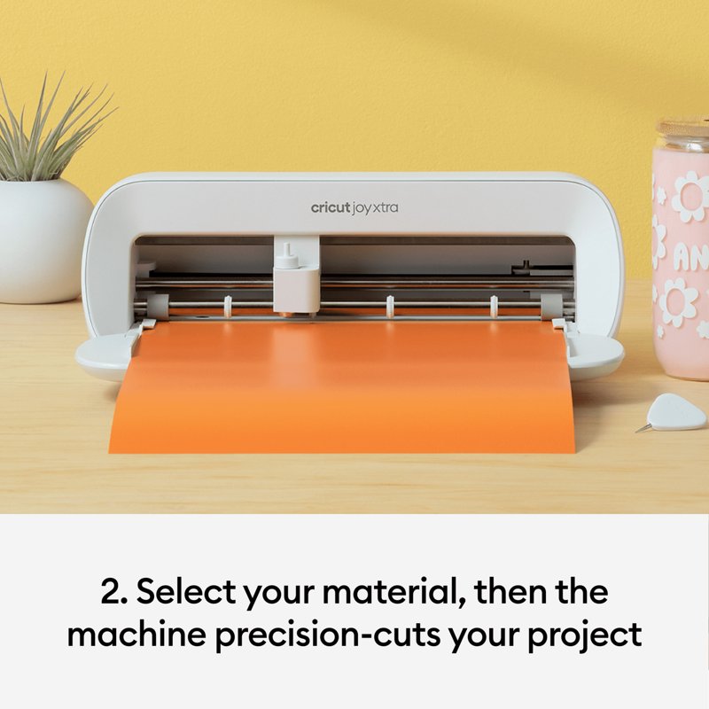Cricut Joy Xtra Die-Cutting Machine Bundle with Sticker Edition - White