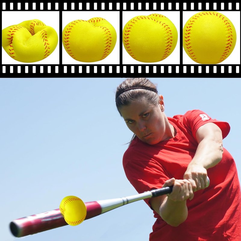 Foam Baseballs for Training & Practice - Safe Indoor & Outdoor Play