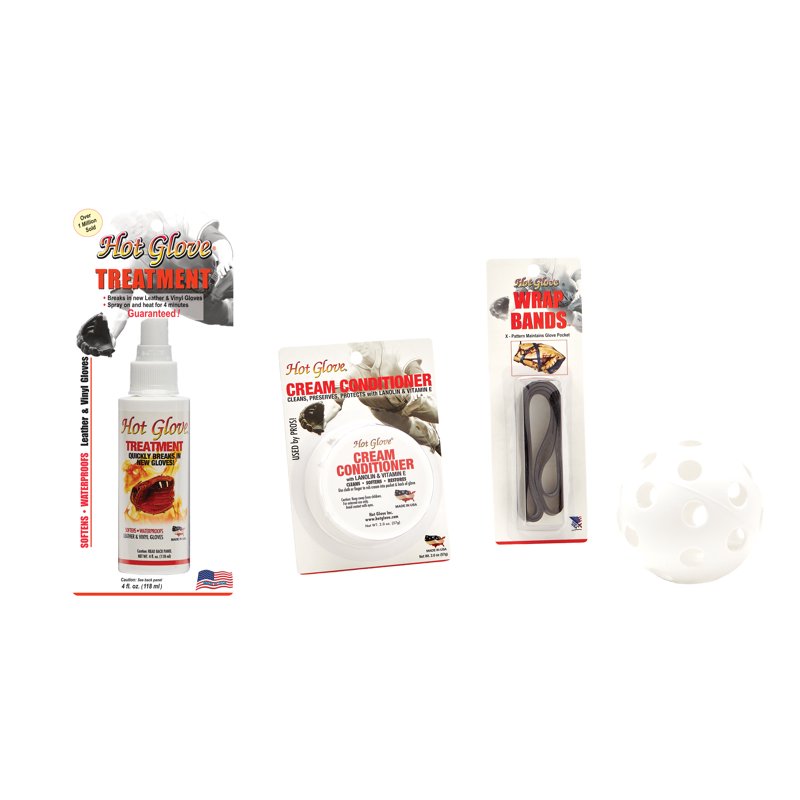 Glove Break-In & Maintenance Kit for Baseball & Softball Gloves