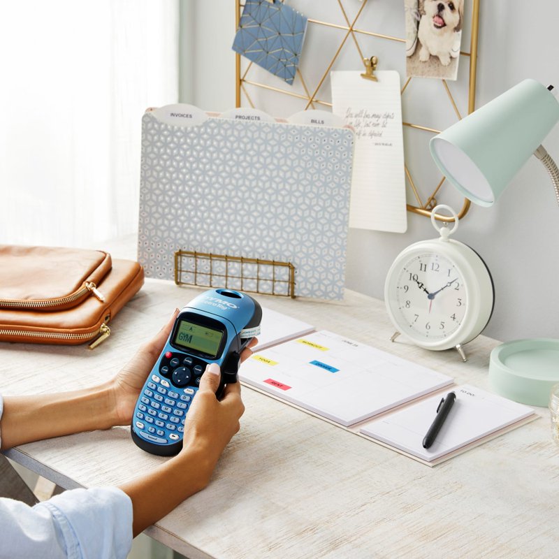 Handheld Label Maker with LCD Screen for Home & Office Organization