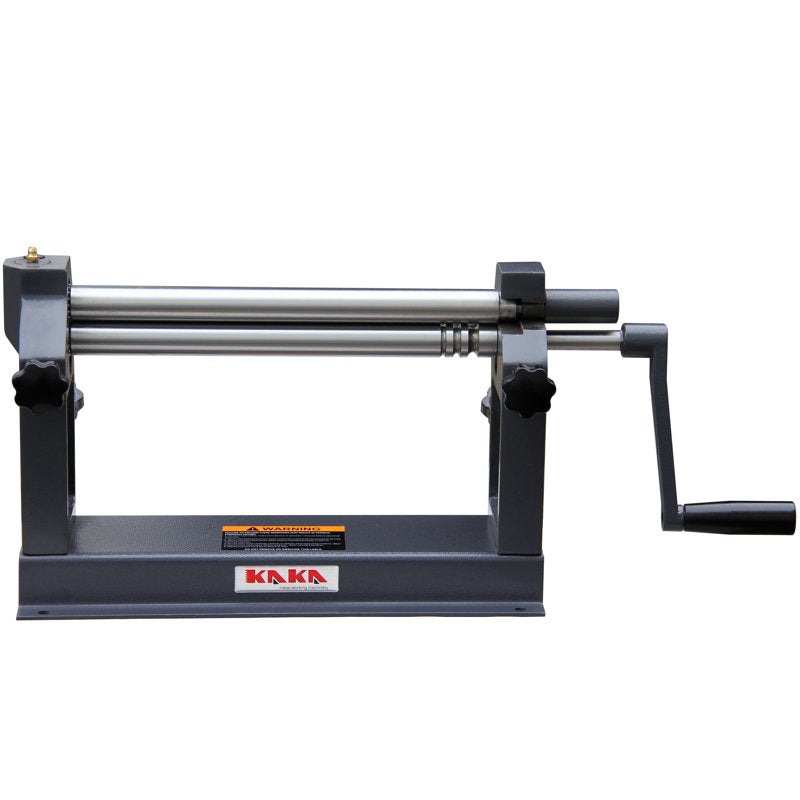 Manual Sheet Metal Roller Machine 12 Inch Capacity for Steel Aluminum Copper