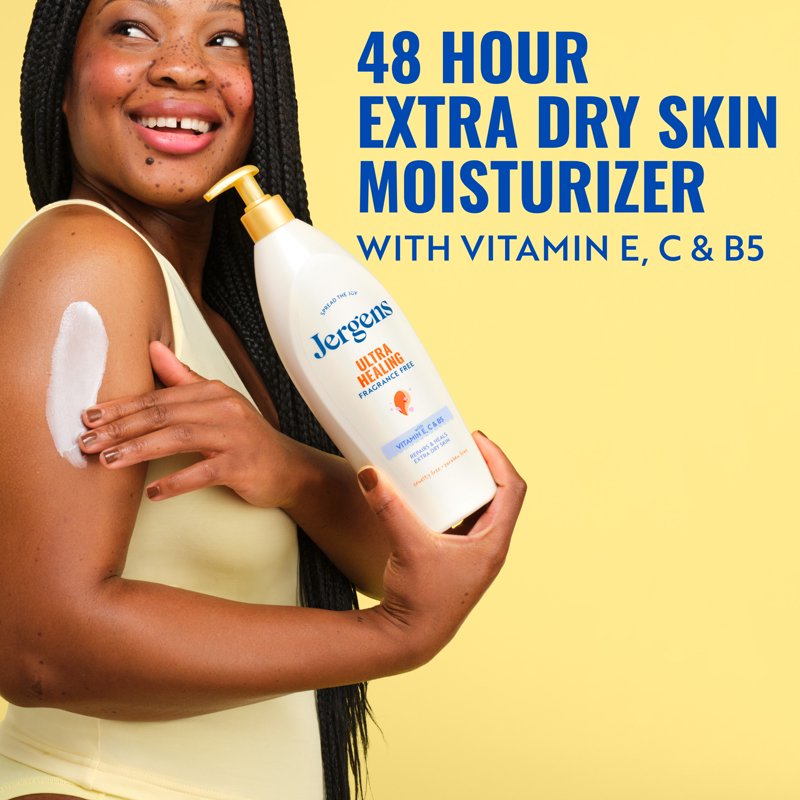 Hydrating Hand and Body Lotion for Dry Skin - Fragrance-Free, 22.6 fl oz