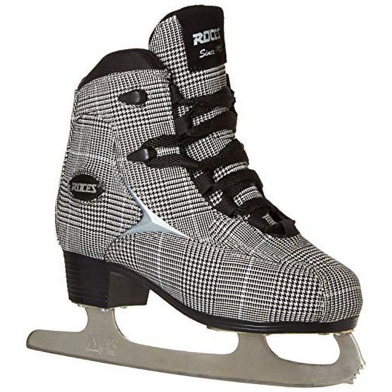 Women's Ice Skates with Reinforced Synthetic Upper and Carbon Steel Blades – Multiple Sizes