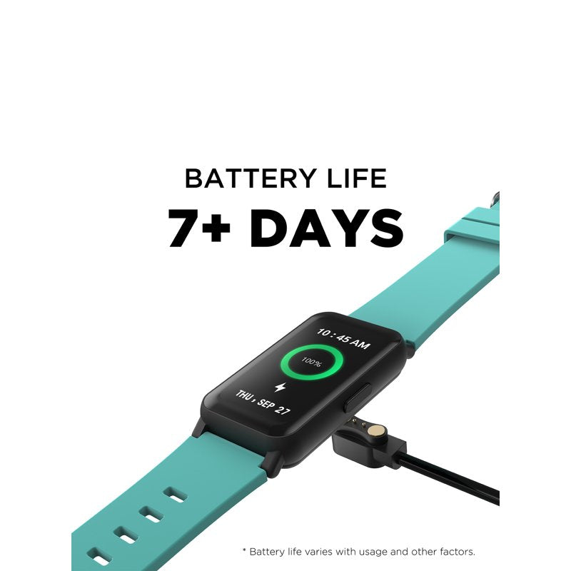 Unisex Fitness Tracker Smartwatch with Heart Rate Monitoring and Multi-Sport Mode