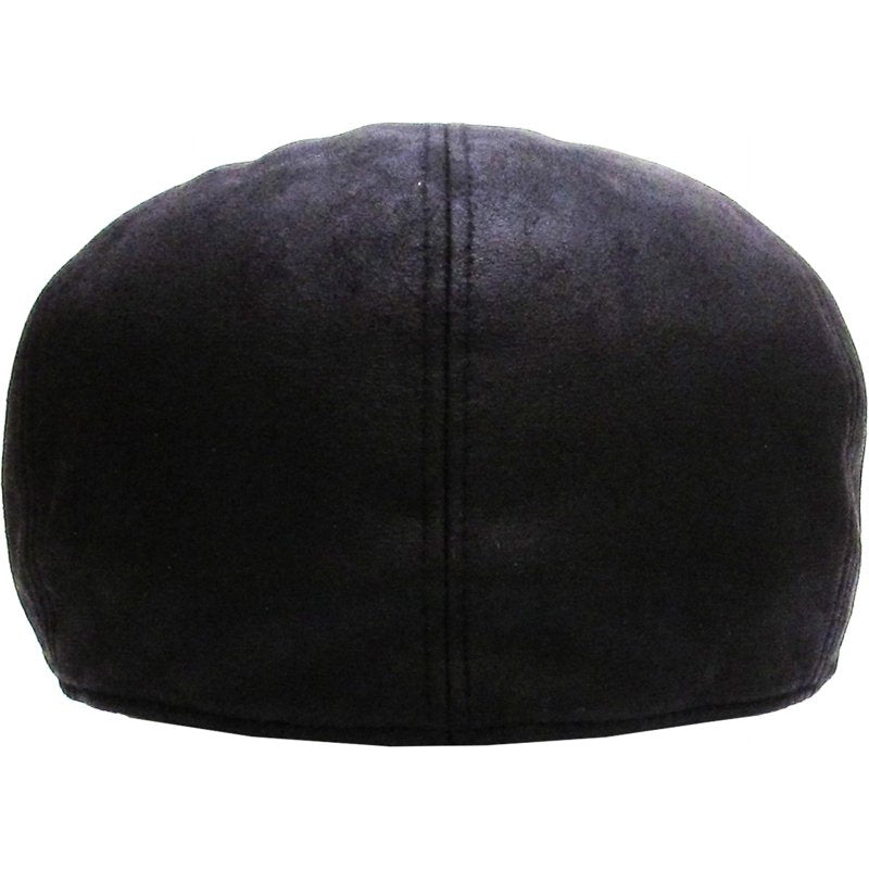 PU Leather Ivy Hat Flat Cap for Golf & Winter - Debonair Style