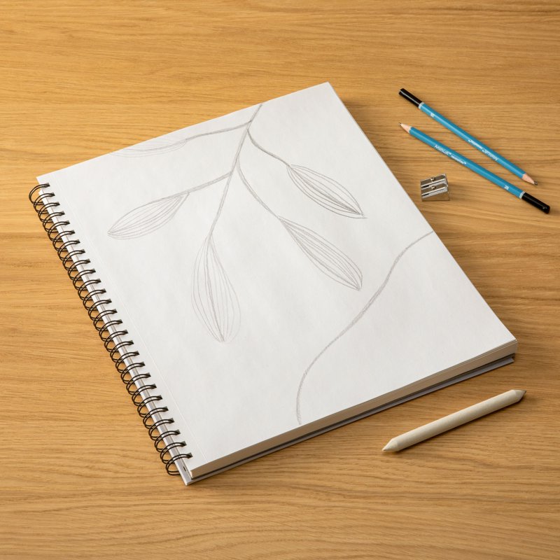 Recycled Sketch Paper Pad 11x14 Inches - Artist's Loft