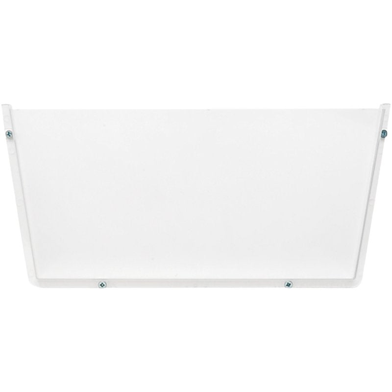Unbreakable Wall File Organizer - Letter Size Clear Plastic Document Pocket