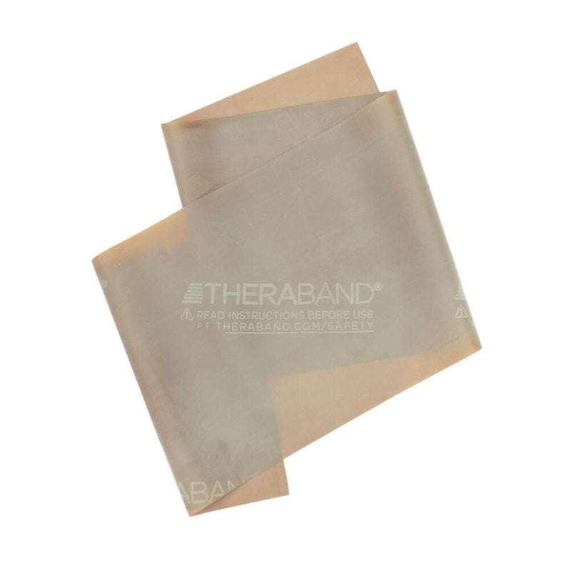 Resistance Band with Color-Coded Levels - Extra Light, 50-Yard Roll for Strength, Stretching, Yoga & Therapy