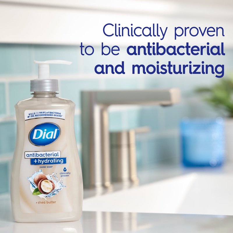 Antibacterial Hydrating Shea Hand Soap - 11 oz Liquid Hand Wash