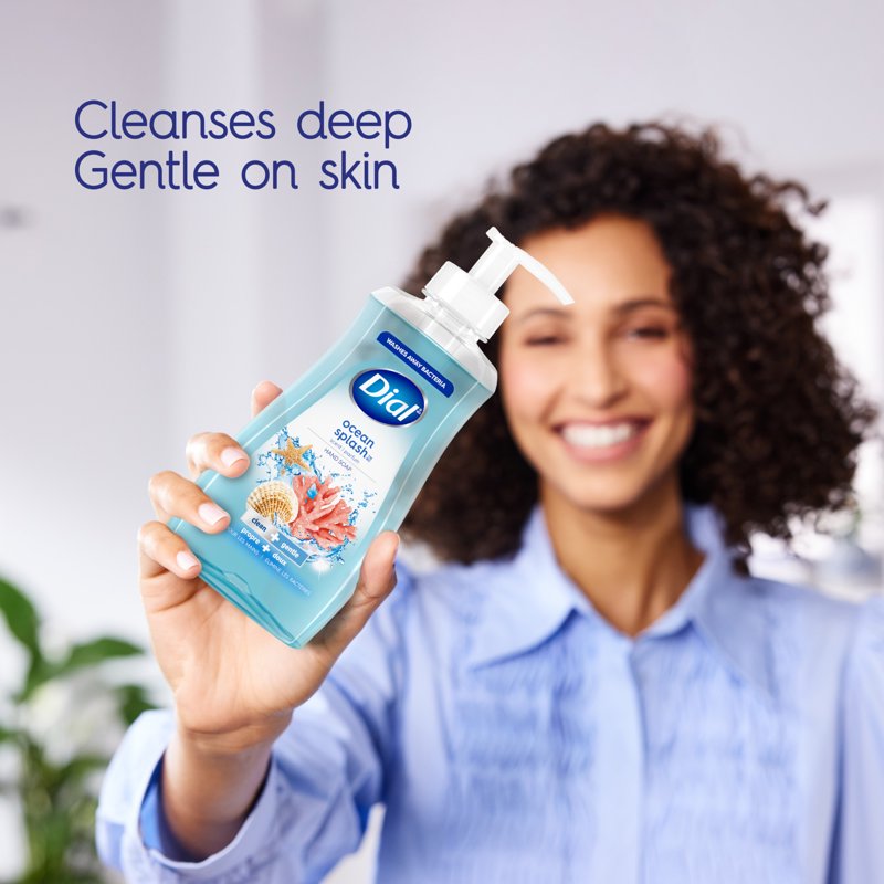 Gentle Liquid Hand Soap Ocean Splash | Deep Cleansing & Dermatologist-Tested