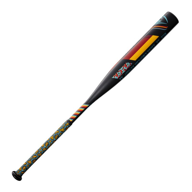 Wilson Louisville Slugger 2022 Diva Fastpitch Bat - 27 Inch, Alloy, Tiger Print
