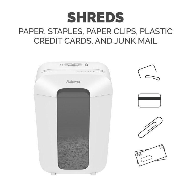 Personal Crosscut Paper Shredder 11 Sheets Security Level P-4