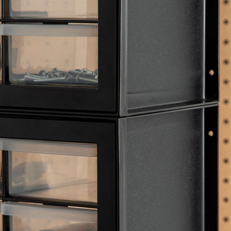 Stackable Multi-Drawer Storage Cabinet for Small Parts and Crafts