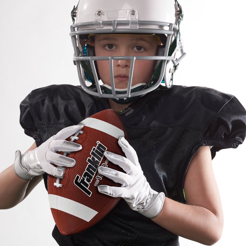 Junior Footballs - Kids Rubber Footballs with Pump - 12 Pack